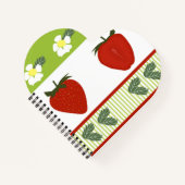 Aardbeivelden - Keuken Decor Notitieboek (Voorkant)