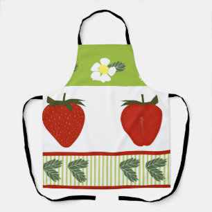 Aardbeivelden - Keuken Decor Schort