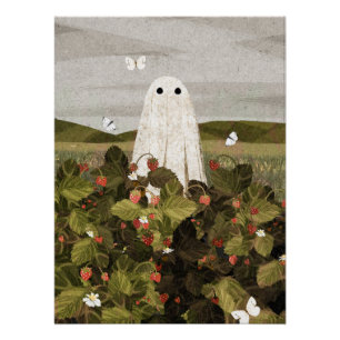 aardbeivelden perfect poster