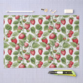 aardbeivelden tissuepapier (Craft)