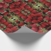 Aardbeiverpakking Cadeaupapier (Hoek)