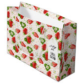 Aardbeivrucht Groot Cadeauzakje (Voorkant Gekanteld)