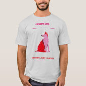 Aardbeivruchten van de soort Husky dog T-shirt (Voorkant)