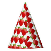 aardbeizomervertraging feesthoedjes (Achterkant)