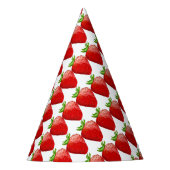 aardbeizomervertraging feesthoedjes (Voorkant)