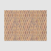 Aardbekkens - bruin en kamelbruin tissuepapier (Voorkant)