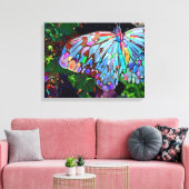 Aardbekkens Canvas Afdruk (Insitu (Woonkamer))