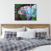 Aardbekkens Canvas Afdruk (Insitu (Slaapkamer))