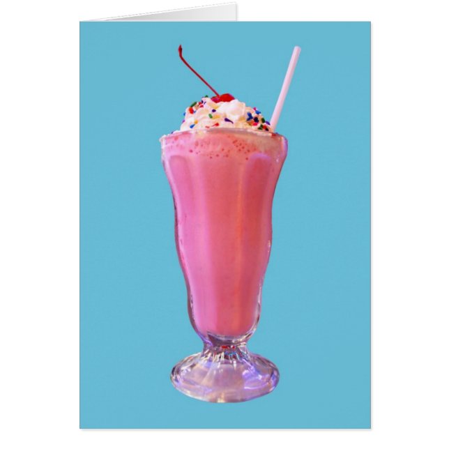 Aardbes Milkshake (Voorkant)
