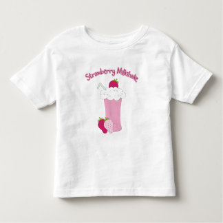Aardbes Milkshake Kinder Shirts