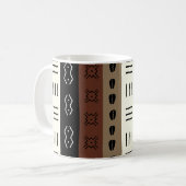 Aardbeugelmoedafdruk - Patroonmonogram Koffiemok (Voorkant links)