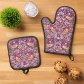 Aardbevenvanger, William Morris Ovenwant & Pannenlap Set (Top down)