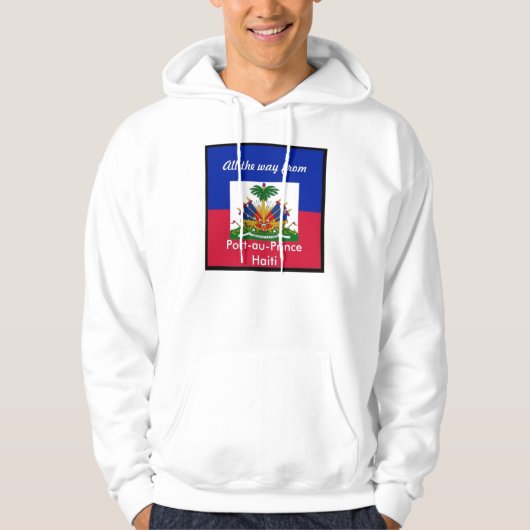 Aardbeving Haïti Hoodie (Voorkant)