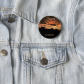 Aardbeving Haïti Ronde Button 5,7 Cm (In situ)