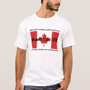 Aardbeving Humor-Canada 2011 T-shirt