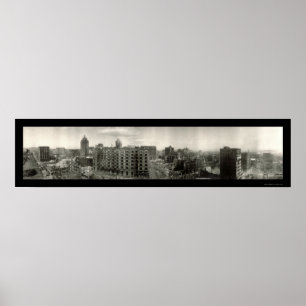 Aardbeving Ruins SF Foto 1906 Poster