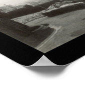 Aardbeving Ruins SF Foto 1906 Poster (Hoek)