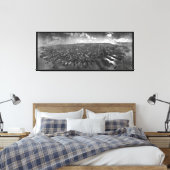 Aardbeving San Francisco Ruins of Panorama van 190 Canvas Afdruk (Insitu (Slaapkamer))