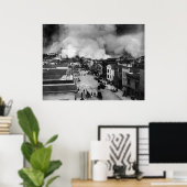 Aardbeving San Francisco van 1906 Poster (Thuiskantoor)