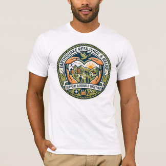 Aardbeving Veerkracht & Steun T-shirt