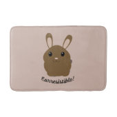 Aardbevingbare Bunny Badmat (Voorkant)