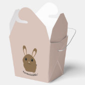 Aardbevingbare Bunny Bedankdoosjes (Geopend)