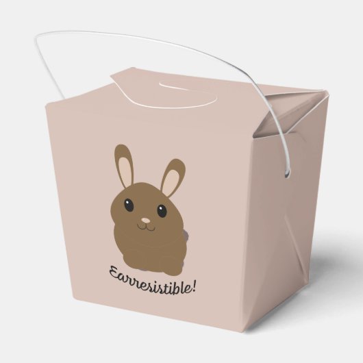 Aardbevingbare Bunny Bedankdoosjes (Achterkant)