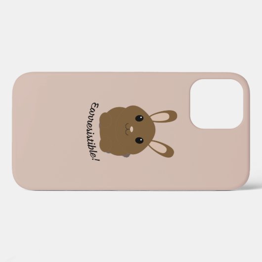 Aardbevingbare Bunny Case-Mate iPhone Case (Achterkant (horizontaal))