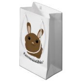 Aardbevingbare Bunny Klein Cadeauzakje (Voorkant Gekanteld)