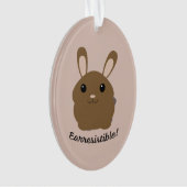 Aardbevingbare Bunny Ornament (voorkant)