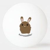 Aardbevingbare Bunny Pingpongbal (Voorkant)