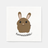 Aardbevingbare Bunny Servet (Voorkant)