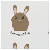 Aardbevingbare Bunny Stof (Close Up)