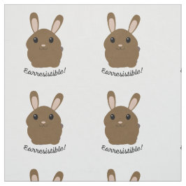 Aardbevingbare Bunny Stof