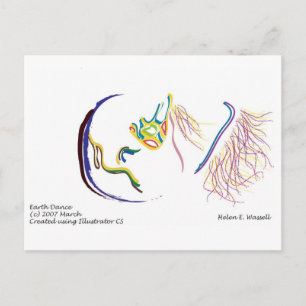aardbevingen briefkaart