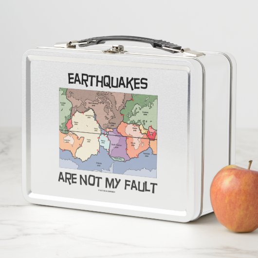 Aardbevingen zijn niet mijn Fault Bord Tectonics M (In situ)