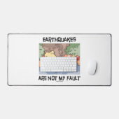Aardbevingen zijn niet mijn Fault Bord Tectonics M Bureaumat (Keyboard & Muis)