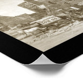 Aardbevingsschade SF CA Foto 1906 Poster (Hoek)