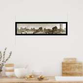 Aardbevingsschade SF CA Foto 1906 Poster (Keuken)