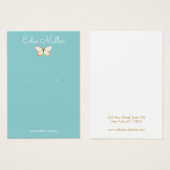 Aardbevingsscherm voor Bohemen Bohemian Butterfly Visitekaartje (Voorkant /achterkant)