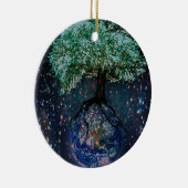 Aardboom van het leven keramisch ornament (Rechts)