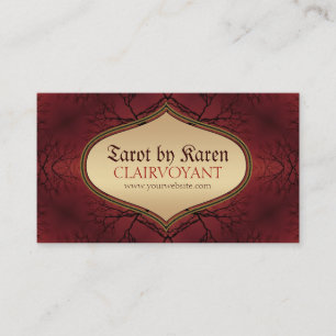 Aardboomgaarden Tarot-Visitekaartjes Visitekaartje