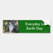 aarddag bumpersticker (Voorkant)