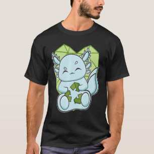 Aarddag Elke Dag Axolotl Wandelende Vis Voor Recyc T-shirt