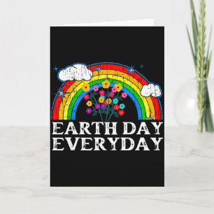 Aarddag elke dag T-shirt voor vrouwen Aarddag 2023 Kaart
