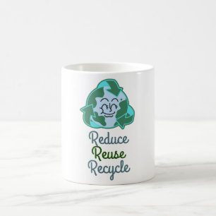 aarddag, minder hergebruik recyclen, liefdesaarde koffiemok