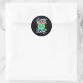 Aarddag planeet herstel aarde aarde redden dag ronde sticker (Tas)