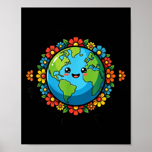 Aarddag wees onderdeel van de oplossing milieubesc poster (Voorkant)
