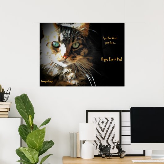 Aarddagmeststof Poster (Thuiskantoor)