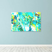 Aarde 2 punt Oh Canvas Afdruk (Insitu (Houten vloer))